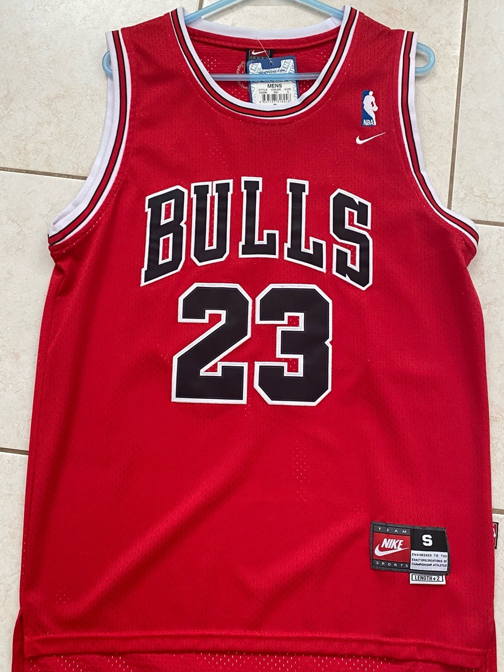 Nike Red Chicago Bulls #23 Basketball Jersey